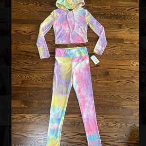 Tie dye set girls sz S